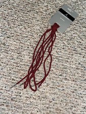 Nike AIR JORDAN Red Black ROUND SHOESTRING '54 LACES New Old Stock 2005 BULLS