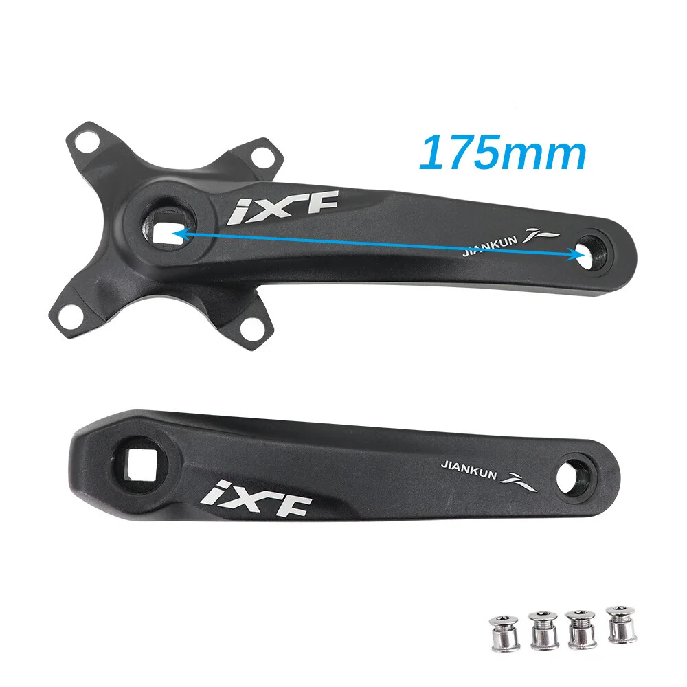 MTB Square Taper Crankset 104BCD Chainring 170mm/175mm, 30T-42T, 1x/2x/3x Speed