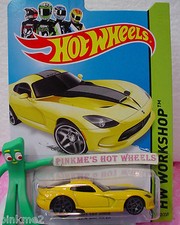 2014 Hot Wheels 2013 Dodge 13 Srt Viper 2013 203 Usyellowhw Garagecase E