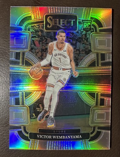 2023-24 Panini Select - Concourse Victor Wembanyama #87 Silver Prizm (RC)