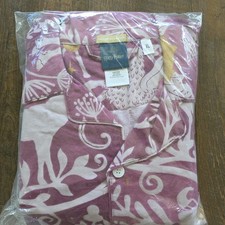 Pottery Barn Harry Potter Magical Damask Flannel Pajama Set - Burgundy XLARGE