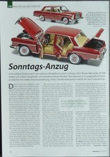 MERCEDES-BENZ 280 SE W 108 in 1-18 von Norev....ein Modellbericht #1910c