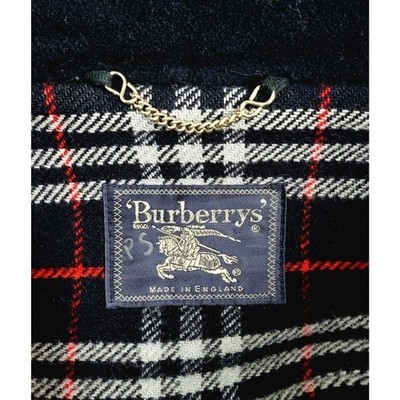 Burberrys Specialty Duffle Coating Wool Hooded Toggle Vintage Coat