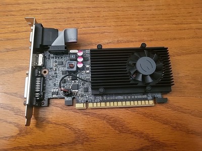EVGA GeForce GT 610 2GB DDR3 02G-P3-2619-KR Graphics Video Card LP