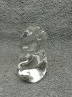 Fenton Clear Glass Sitting Bear BLANK  — photo 2