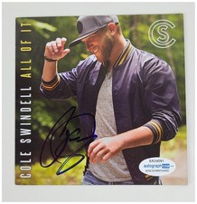 Cole Swindell Signed All Of It Autographed CD Cvr LP Album ACOA