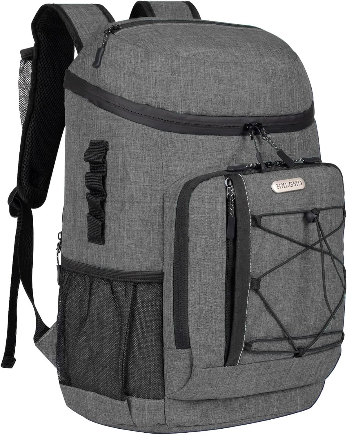 Insulated Leak-Proof Backpack Cooler Holds 30 Cans Soft-Sided Cooler Bag-image