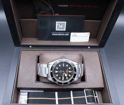 Tudor Black Bay Heritage 41mm 79230N | Box & Service Card | Warranty to 05/2028