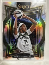 2025 WNBA Select Dominique Malonga Silver Prizm #60 RC Seattle Storm