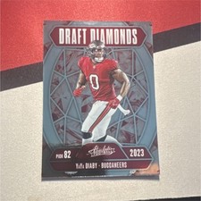 2025 Panini Absolute YaYa Diaby #DD-YDY Tampa Bay Buccaneers NFL Draft Diamonds