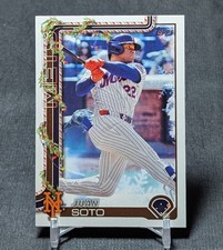 Juan Soto 2025 Topps Holiday Baseball Card #H150 New York Mets