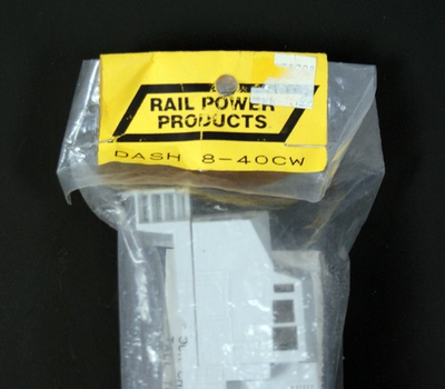 #ad Rail Power Products Dash 8 40CW Undecorated Shell with Instructions Sealed NOS $18.00