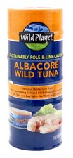 Wild Planet Albacore Wild Tuna White Tuna Steak 6 x 5 Oz Cans-Non GMO Gluten F