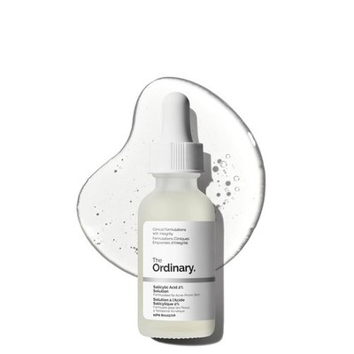 The Ordinary Salicylic Acid 2% Solution Acne Fighting Serum Blemish Prone Skin