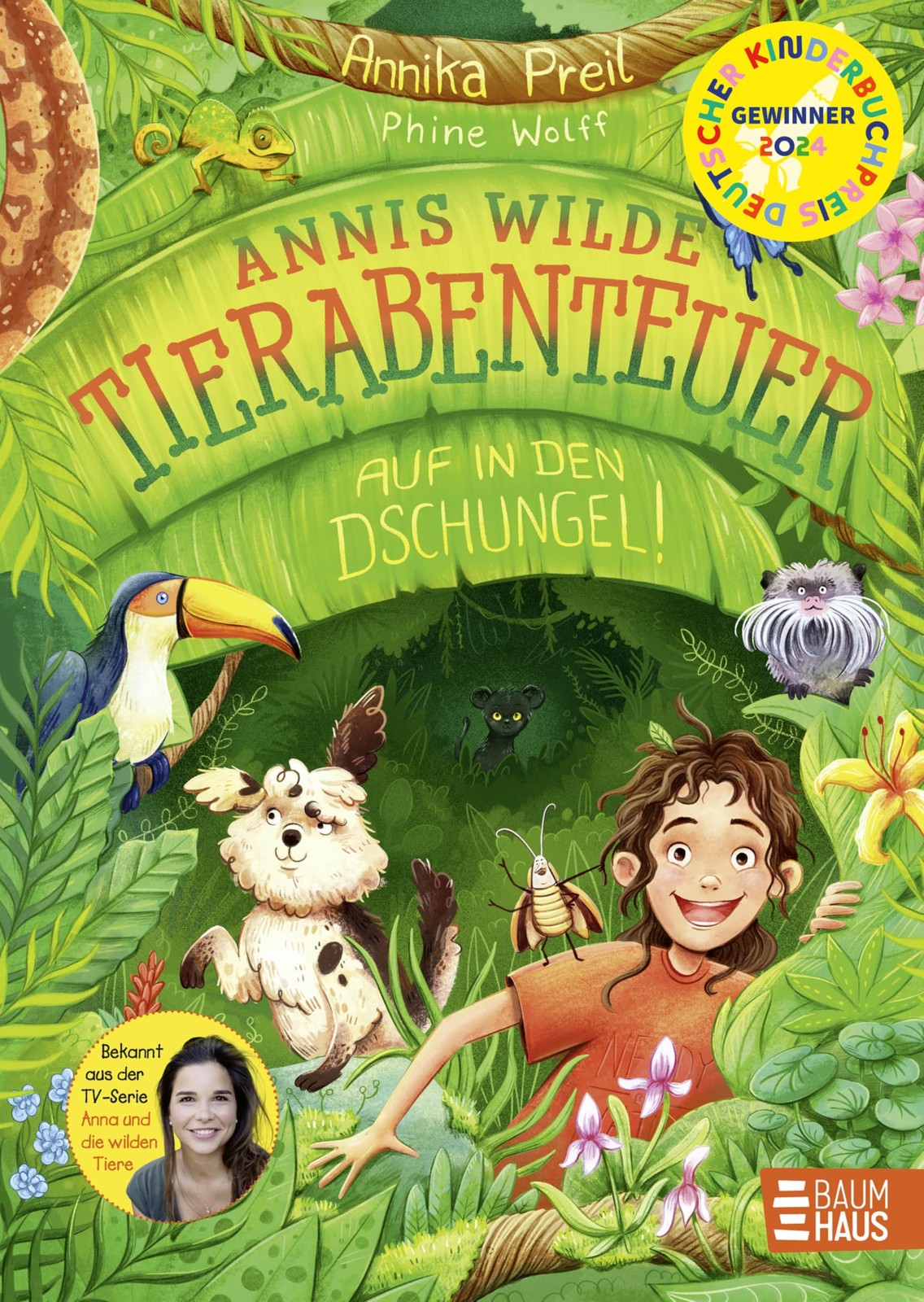 Annika Preil, автор книги Annis wilde Tierabenteuer - Auf in den Ds (Твердый переплет) (ИМПОРТ из Великобритании)
