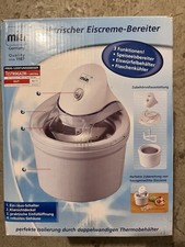 Mia Eismaschine weiß elektrischer Eiscreme Bereiter