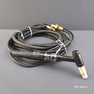 #ad Vintage HELIARC HW 18 TIG Welding Torch Linde CO. USA Bakelite Shell Circa 12ft $94.99