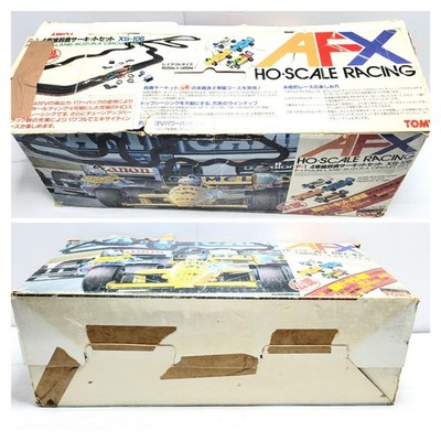 TOMY AFX HO SCALE RACING XS-106 本体 Tomy F-1 Suzuka Circuit 4 Lane Racing Set XS-106 Junk For Parts