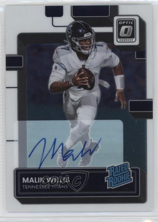 2022 Panini Donruss Optic Rated Rookie Auto /150 Malik Willis #203 Auto 12fr
