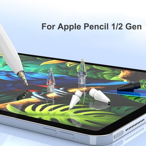 Anti-scratch Pencil Tips Replaceable Tablets Pen Nibs for Apple Pencil 1 2 - Afbeelding 4 van 16