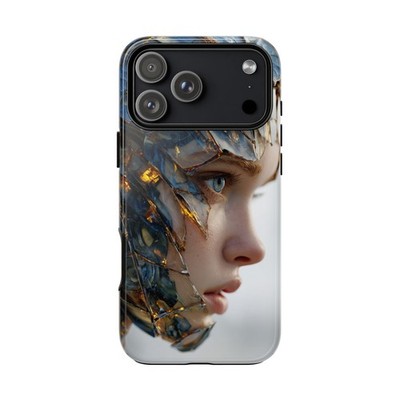Phone Ink - iPhone | Galaxy | Pixel Case - Armor Glass Girl Face Shot