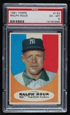 1961 Topps Ralph Houk #133 PSA 6 2d2