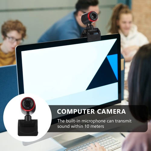 1 Set Webcam Live Streaming Kamera USB Powered Camera Professional Webcam - Bild 3 von 12