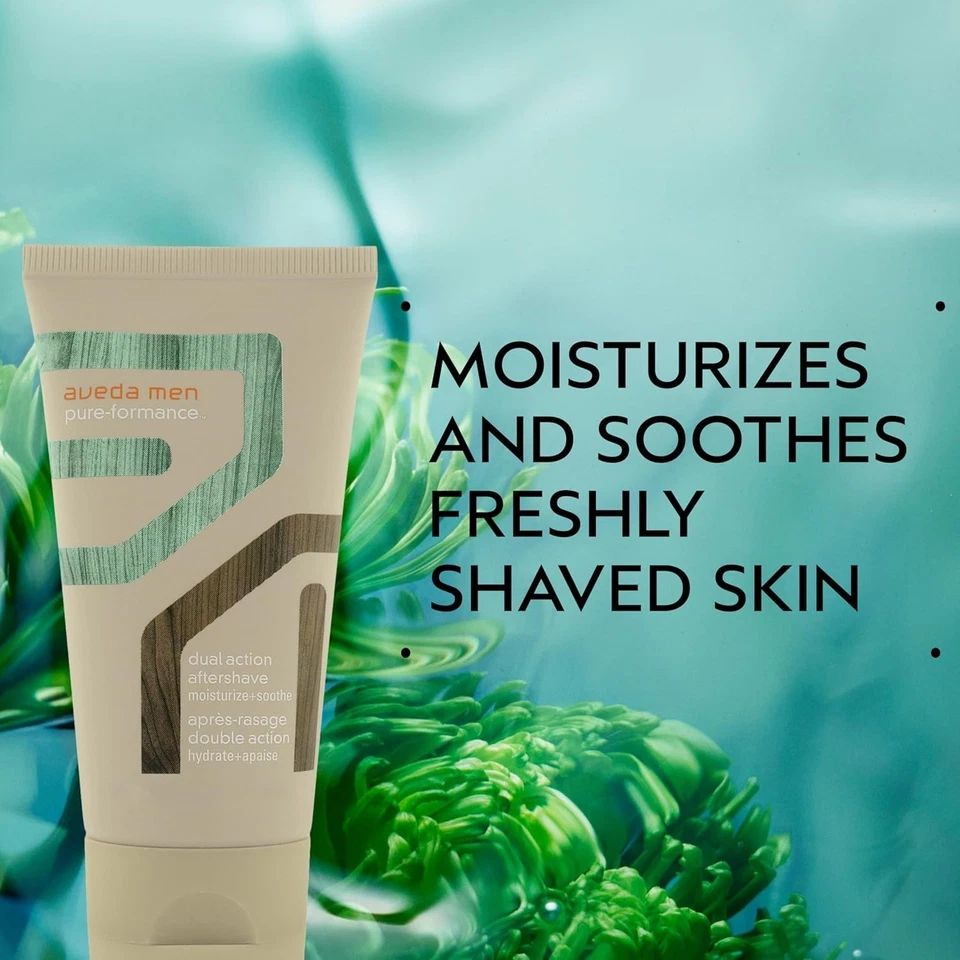 Crema hidratante y para después del afeitado de doble acción Pure-Formance para hombre con menta verde - 2,5 OZ Foto 4 de 4