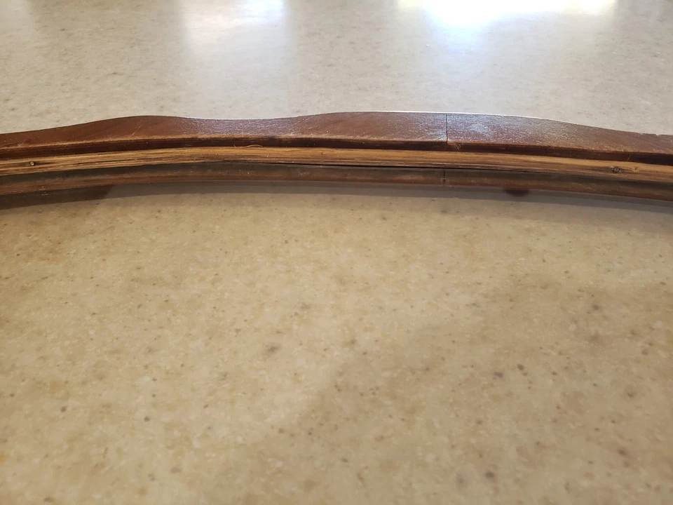 Antique Vintage Walnut Carved Coffee Table With Glass Serving Tray Local Pickup  - Image 4 of 4