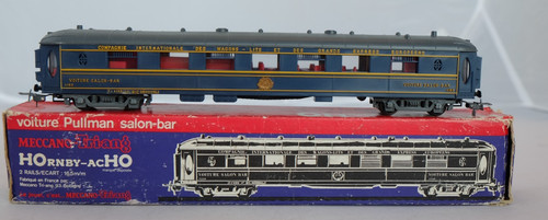 Hornby Acho HO 7458 CIWL Pullman Salon-/Barwagen mit detailliertem Interieur in Box | Condition: Used