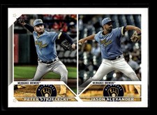 2023 Topps Update #US287 Jason Alexander RC Peter Strzelecki RC (NM+)(BAS)