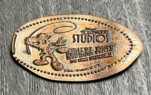 Disney Indiana Jones Stunt Spectacular Pressed Penny Collectible Souvenir Disney