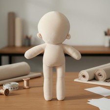 Bambola di Cotone da 30 Cm per Hobbisti