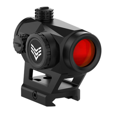 Swampfox Optics RDLR1222MR Liberator II  Black 1x 22mm 2 MOA Multi-Reticle Red R