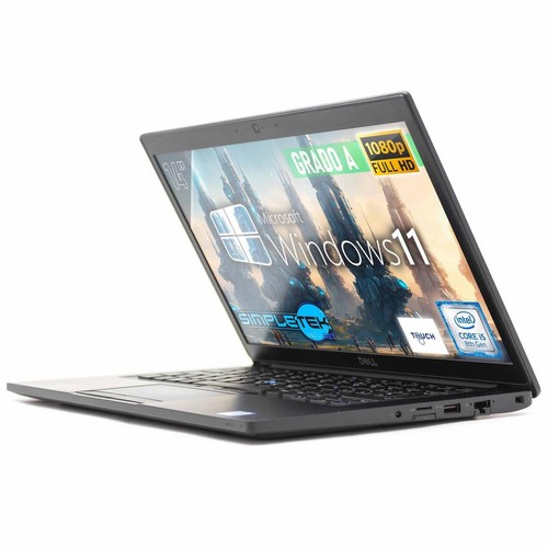 Dell 7490 14 " I5 8th Layout Ita Ordinateur Portable 8gb 240gb Vent Remis à Neuf - Photo 3/8