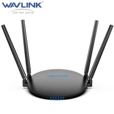WiFi 7 Router 3600Mbps Dual Band WiFi 5 AC1200 Router Repeater Gigabit Ethernet
