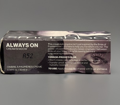 Smashbox Always On Cream Shadow “Masters of Horror” Bride of Frankenstein” NIB - Picture 4 of 4