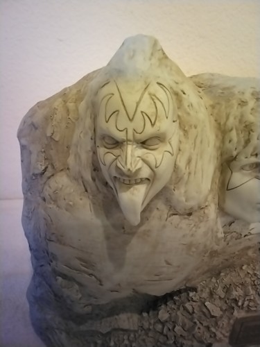 HTF Kiss Mount Kissmore Polystone Full Scale Statue W/Original Box - Picture 6 of 14