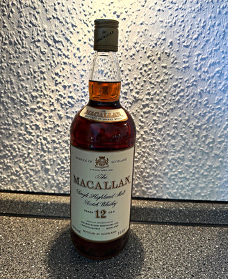 The Macallan Single Malt Scotch Whisky 12 Jahre Sherry Wood 43% 1 L