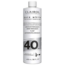 Clairol Professional Pure White Creme Developer 16 oz / 473 ml - 40 Volume