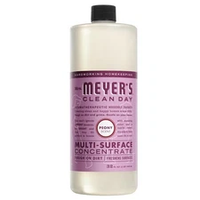 Mrs. Meyer's 11407 Peony Scent Clean Day Multi-Surface Cleaner 32oz. (Pack of 6)