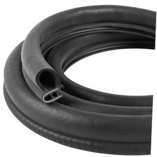 Automotive Door Weather Stripping Car Door Rubber Edge Trim Seal Strip 11Ft