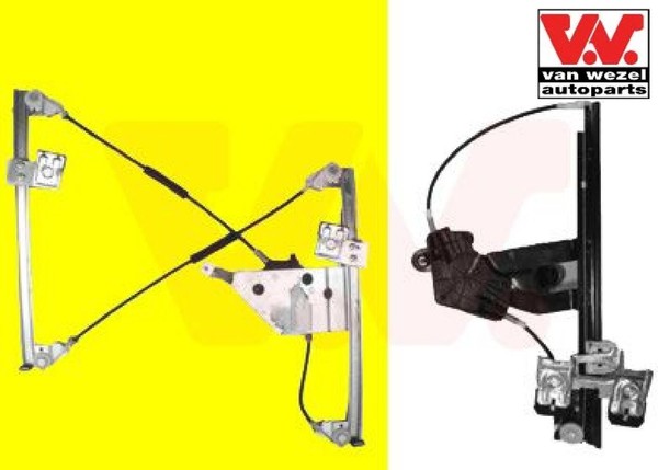 VAN Wezel 7620262 Fensterheber Kreuzarm Reparatursatz Fenster Heber FüR Skoda-image
