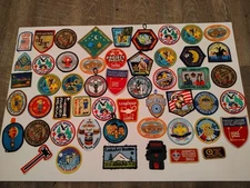 Boy / Cub Scouts BSA Patch Lot of 50 - Mixed  Councils / Activities - Lot X2