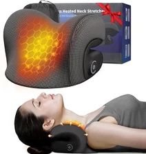 Pillow Massage Neck Hump, Pillow Traction Massager with Heat