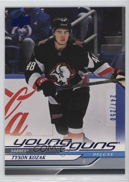 2024 Upper Deck Extended Series Young Guns Deluxe 247/250 Tyson Kozak #715 1j6p