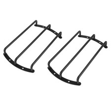 X AUTOHAUX 2pcs 8 Inches Metal Car Bar Grille for Subwoofer 8 Inch, Black