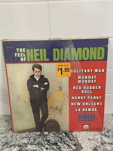 Neil Diamond-The Feel Of -LP- 1st album -1966 Bang BLP-214
