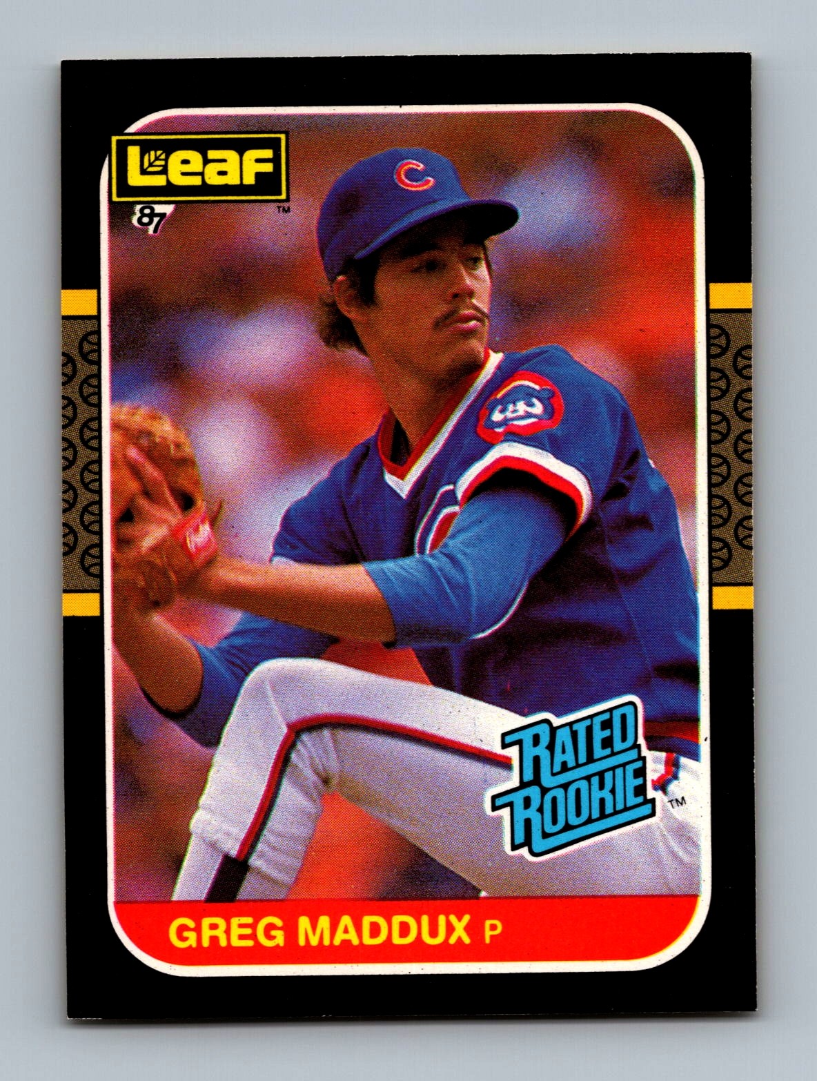 1987 Leaf #36 Greg Maddux