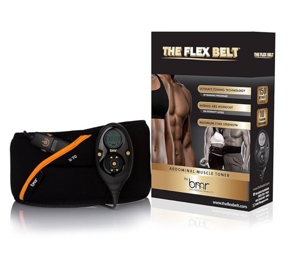 Tónico muscular abdominal, negro, 24"-47"